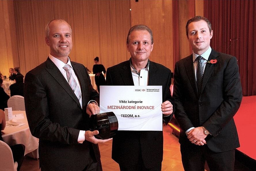 TEDOM oceněn v soutěži HSBC International Business Awards TEDOM oceněn v soutěži HSBC International Business Awards