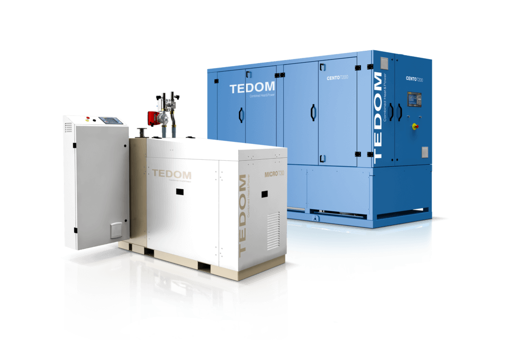 TEDOM CHP units at introductory prices