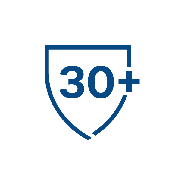 Více než 30 let zkušeností
